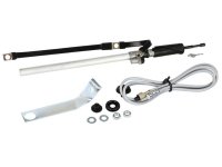 ANTENNE TÉLESCOPIQUE VOLKSWAGEN GOLF 3 1991-1996 CHROME INCL. CÂBLE 90CM (1PC)