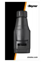 12V STEKKER CONTRA 13-POLIG PVC (1ST) 12V STEKKER CONTRA 13-POLIG PVC (1ST)