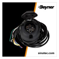 12V TREKHAAKKABELSET PVC 7+1 POLIG + KABEL 8 ADERIG 2,0METER (1ST) 12V TREKHAAKKABELSET PVC 7+1 POLIG + KABEL 8 ADERIG 2,0METER (1ST)