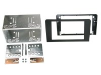 2-DIN PANEEL AUDI A3 (8P / 8PA) 2003-2012 KLEUR: ZWART (1ST)