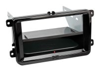 2-DIN PANEEL INBAY® SEAT - SKODA - VOLKSWAGEN KLEUR: PIANO ZWART (1ST)