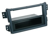 2-DIN PANEEL OPEL AGILA - SUZUKI SPLASH 2008 -2014 KLEUR: ZWART (1ST)