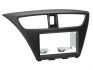 2din panel honda civic 20122019 color black 1pc