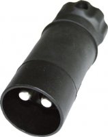 24V NATO PLUG 2-PIN FOR 35MM2 CABLE (1PC) 24V NATO PLUG 2-PIN FOR 35MM2 CABLE (1PC)