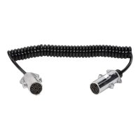 24V SPIRAL CABLE ADAPTER 7 POLES ALUMINUM (1PC) 24V SPIRAL CABLE ADAPTER 7 POLES ALUMINUM (1PC)