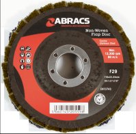 ABRACS DISQUE POLIRICO 115MM MARRON (GROSSIER) (1PC) ABRACS DISQUE POLIRICO 115MM MARRON (GROSSIER) (1PC)