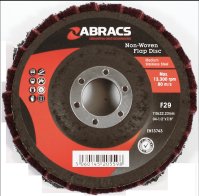 ABRACS POLIRICO SCHIJF 115MM MAROON (MEDIUM) (1ST) ABRACS POLIRICO SCHIJF 115MM MAROON (MEDIUM) (1ST)