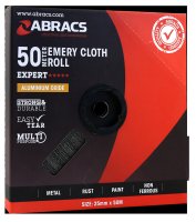 ABRACS ROULEAU ÉMERY 25 MM X 50 M X 60 GRAINS (1PC) ABRACS ROULEAU ÉMERY 25 MM X 50 M X 60 GRAINS (1PC)