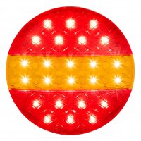 ACHTERLICHT 12/24V 3 FUNCTIES 140MM STI LED (1ST) ACHTERLICHT 12/24V 3 FUNCTIES 140MM STI LED (1ST)