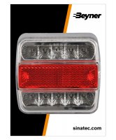 ACHTERLICHT 4 FUNCTIES 98X105MM 14LED (1ST) ACHTERLICHT 4 FUNCTIES 98X105MM 14LED (1ST)