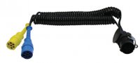 ADAPTATEUR CABLE SPIRALE EBS 24V 15 / 2X7 PÔLES (1PC) ADAPTATEUR CABLE SPIRALE EBS 24V 15 / 2X7 PÔLES (1PC)