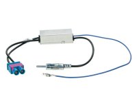 ADAPTATEUR D‘ANTENNE DIN> DOUBLE-FAKRA / PHANTOM POWER VW - AUDI - SKODA - SEAT -SCANIA (1