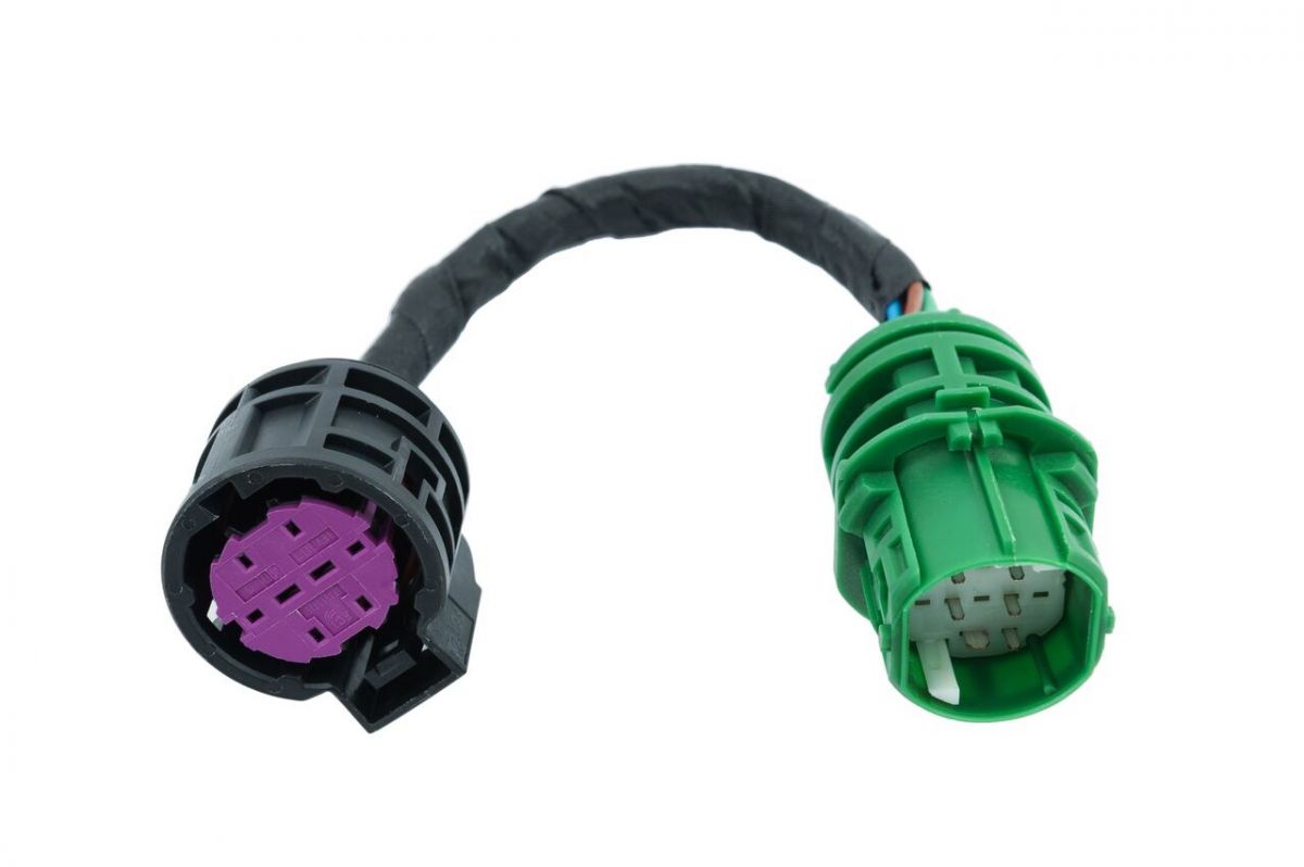 Double câble relais - Faisceau électrique - Barre / phare LED 2 Prises Mâle  DT