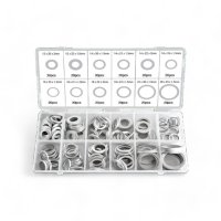 ALUMINIUM WASHERS ASSORTMENT 260-PIECES (1PC) ALUMINIUM WASHERS ASSORTMENT 260-PIECES (1PC)