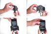 apple iphone 4 4s active adjustable holder with 12v usb plug 1pc