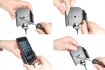 apple iphone 5 5s se active adjustable holder with 12v usb plug 1pc