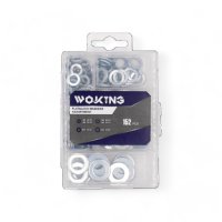 ASSORTIMENT DE RONDELLES PLATES ET ÉLASTIQUES M6- M10 152-PIÈCES (1PC) ASSORTIMENT DE RONDELLES PLATES ET ÉLASTIQUES M6- M10 152-PIÈCES (1PC)