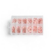 ASSORTIMENT KOPEREN RINGEN 150-DELIG (1ST) ASSORTIMENT KOPEREN RINGEN 150-DELIG (1ST)