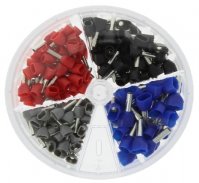 ASSORTIMENT MANCHONS D’EXTRÉMITÉ ISOLÉS DUO 200 PIÈCES 0,50MM2-2,50MM2 (1PC) ASSORTIMENT MANCHONS D’EXTRÉMITÉ ISOLÉS DUO 200 PIÈCES 0,50MM2-2,50MM2 (1PC)