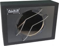 AUDIO SYS. BOITIER VIDE AVEC AVANT CARBONE. BOITE FERMÉE 22 LITRES POUR BASSE 25 CM (1PC) AUDIO SYS. BOITIER VIDE AVEC AVANT CARBONE. BOITE FERMÉE 22 LITRES POUR BASSE 25 CM (1PC)