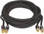 audio sys cble cinch haut de gamme cble cinch ofc 1500 mm avec peau de serpent 1pc