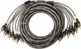 audio sys cble rca haute performance cble cinch ofc 6 voies 5000mm 1pc