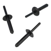 BLIND RIVET PLASTIC BLACK 6.0X31.5 DIAMETER=17 (20PCS) BLIND RIVET PLASTIC BLACK 6.0X31.5 DIAMETER=17 (20PCS)