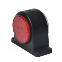 BREEDTELICHT ROOD/WIT 68X62MM 8LED (1ST) BREEDTELICHT ROOD/WIT 68X62MM 8LED (1ST)