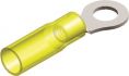 insulated heat shrink ring terminal waterproof yellow m10 25pcs