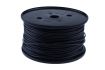 cble pvc 075mm noir 1m50rouleau 1pc