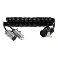 CABLE SPIRAL ADAPTATEUR 24V AVEC 3 FICHES MONTÉES 3-4MTR (1PC) CABLE SPIRAL ADAPTATEUR 24V AVEC 3 FICHES MONTÉES 3-4MTR (1PC)