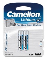 CAMELION LITHIUM AAA 1,5V BLISTER (2PC) CAMELION LITHIUM AAA 1,5V BLISTER (2PC)