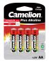 CAMELION PLUS ALKALINE AA/LR6 BLISTER (4PC) CAMELION PLUS ALKALINE AA/LR6 BLISTER (4PC)