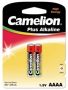 CAMELION PLUS ALKALINE AAAA/LR61 BLISTER (2ST) CAMELION PLUS ALKALINE AAAA/LR61 BLISTER (2ST)