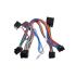 car2iso2car cable chevrolet cobalt hhr malibu opel gt pontiac g5 solstice 1pc