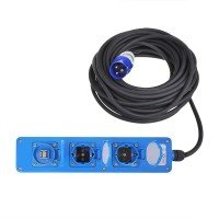 CEE 3-WEG STEKKERDOOS 20M (2XSCHUKO + 1X2-USB) CEE 3-WEG STEKKERDOOS 20M (2XSCHUKO + 1X2-USB)