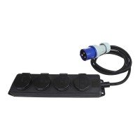 CEE 4-WAY SCHUKO SOCKET OUTLET 1.5M (1PC) CEE 4-WAY SCHUKO SOCKET OUTLET 1.5M (1PC)