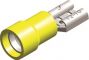 COSSE 555 FEMELLE JAUNE 9,5MM (5PC) COSSE 555 FEMELLE JAUNE 9,5MM (5PC)