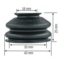COUVRE POUSSIERE 16-33-25 BMW (1PC) COUVRE POUSSIERE 16-33-25 BMW (1PC)