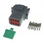 DEUTSCH PLUG DT-04-8P 8 POLE MALE (1PC) DEUTSCH PLUG DT-04-8P 8 POLE MALE (1PC)