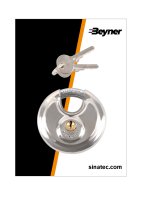 DISCUTER LOCK 70MM (1PC) DISCUTER LOCK 70MM (1PC)