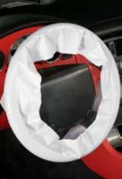 DISPOSABLE STEERING WHEEL COVERS ON ROLL (500PCS) DISPOSABLE STEERING WHEEL COVERS ON ROLL (500PCS)