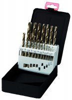 DRILL BIT SET DIN 338 HSS-E COBALT 19-PIECES (1PC) DRILL BIT SET DIN 338 HSS-E COBALT 19-PIECES (1PC)
