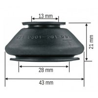 DUST COVER 13-28-21 BMW VAG (1PC) DUST COVER 13-28-21 BMW VAG (1PC)