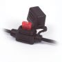 FUSE HOLDER FOR MICRO II BLADE FUSE BLACK WIRE 1,5MM2 (1PC) FUSE HOLDER FOR MICRO II BLADE FUSE BLACK WIRE 1,5MM2 (1PC)