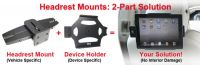 headrest passive mount volvo s90 v90 xc60 xc90 20152018 1pc