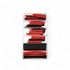 heat shrink tubes assortment black red 21 150 pieces 1pc