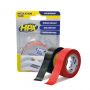 HPX PVC ISOLATIETAPE - ZWART + ROOD 19MMX10M (1ST) HPX PVC ISOLATIETAPE - ZWART + ROOD 19MMX10M (1ST)