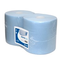 INDUSTRIAL CLEANING PAPER ROLL 2-LAYER BLUE GLUED 26X190 MAXI ROLL (2PCS) INDUSTRIAL CLEANING PAPER ROLL 2-LAYER BLUE GLUED 26X190 MAXI ROLL (2PCS)