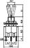 interrupteur bascule mini onoffon connexions souder 12v 6a 1pc